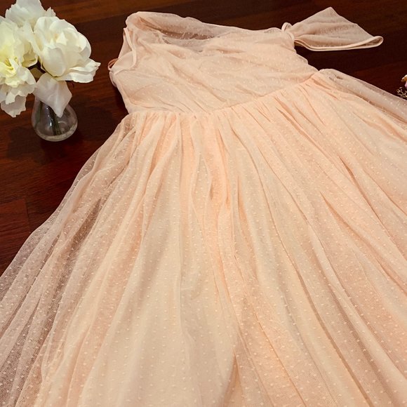 ASOS dust pink dress - Picture 2 of 4